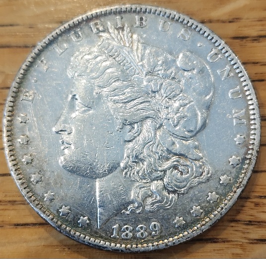 1889-P-Morgan-Dollar.-Chrome-Shiny,-Not-Bright-White.-Proof?